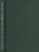 Cover of The Routledge guide to music technology