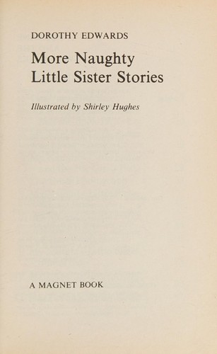 Cover of More naughty little sister stories