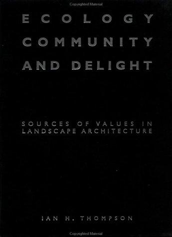 Cover of Ecology, community, and delight
