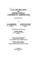 Cover of Law and practice of international commercial arbitration