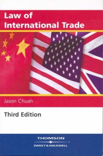 Cover of Law of International Trade