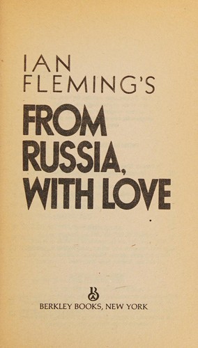 Cover of Ian Fleming's From Russia, with Love