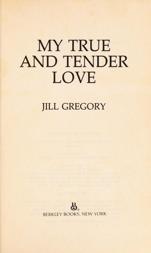 Cover of My true and tender love