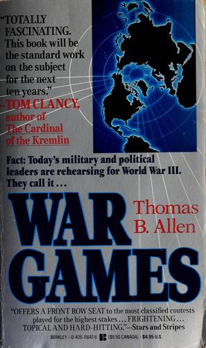 Cover of War games