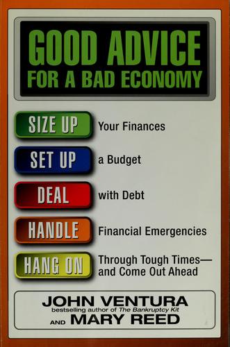 Cover of Good advice for a bad economy