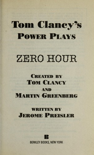 Cover of Zero Hour