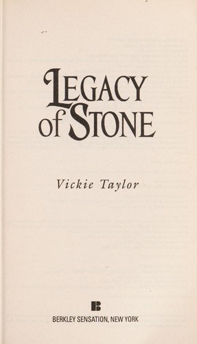 Cover of Legacy of Stone