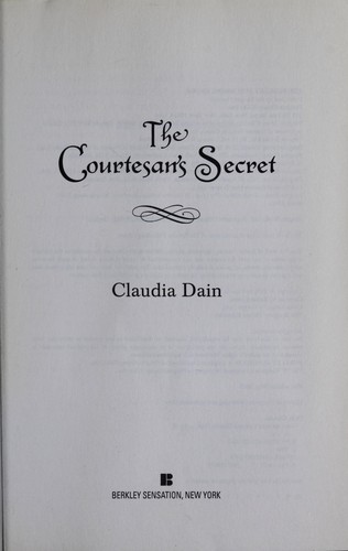 Cover of The courtesan's secret