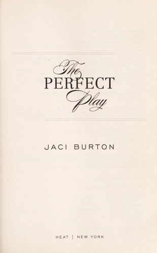 Cover of The perfect play
