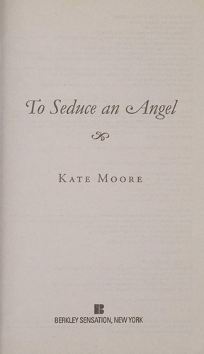 Cover of To Seduce an Angel