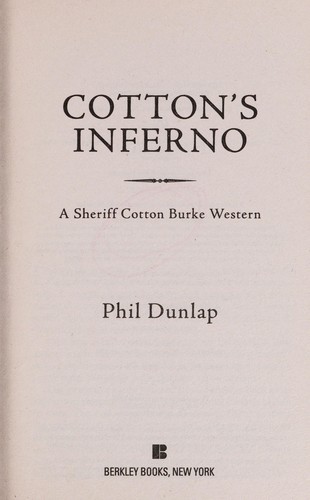 Cover of Cotton's Inferno