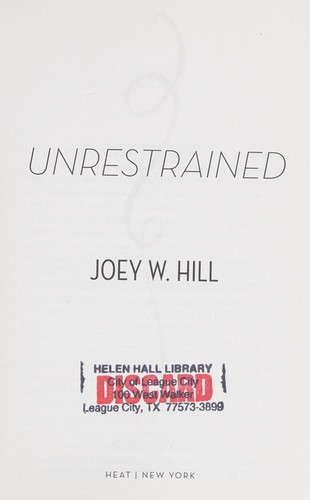 Cover of Unrestrained
