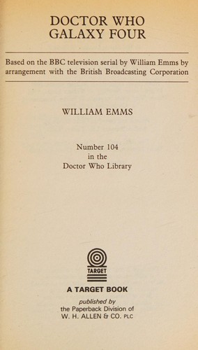 Cover of Doctor Who