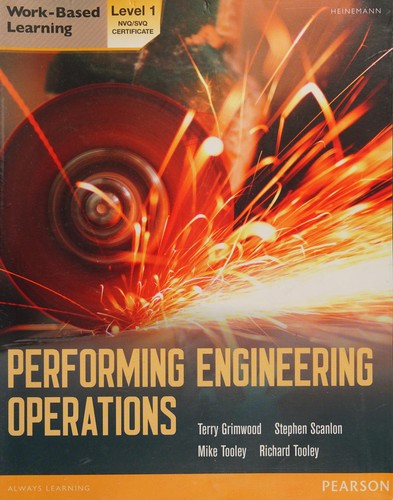 Cover of Performing Engineering Operations - Level 1 Student Book