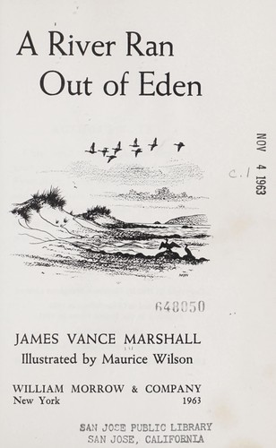 Cover of A river ran out of Eden