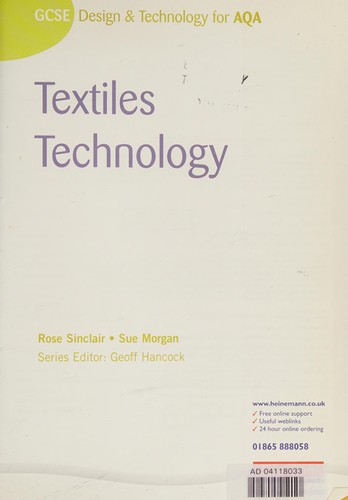 Cover of Gcse Design and Technology for AQA