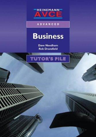 Cover of Heinemann AVCE Business (Heinemann AVCE: Advanced)