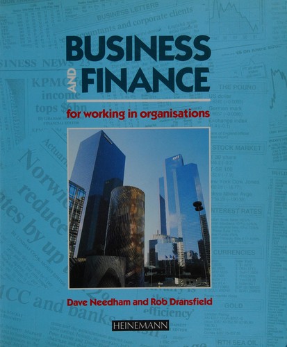 Cover of Business and Finance Working in Organizations