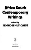 Cover of Africa South Contemporary Writings (African Writers Series)