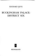 Cover of Buckingham Palace, District Six