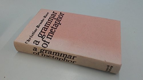 Cover of A grammar of metaphor