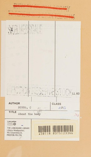 Cover of About the Body