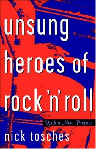 Cover of Unsung heroes of rock 'n' roll