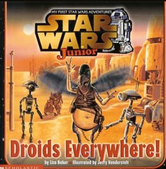 Cover of Star Wars Junior - Droids Everywhere
