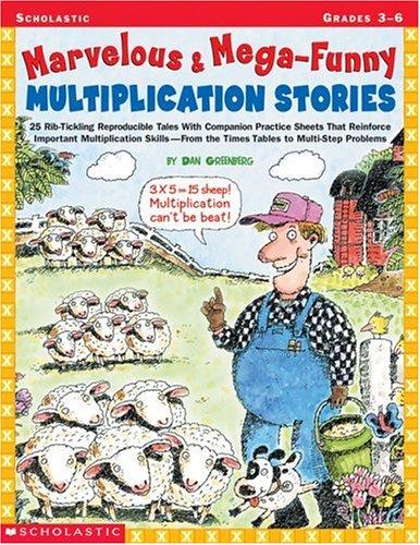 Cover of Marvelous & mega-funny multiplication stories