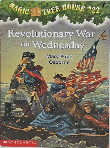 Cover of Magic Tree House #22: Revolutionary War on Wednesday (A Stepping Stone Book(TM)) by Osborne, Mary Pope (2000) Paperback