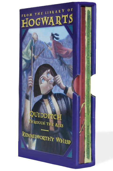 Cover of Harry Potter Schoolbooks Box Set: Quidditch Through the Ages and Fantastic Beasts & Where to Find Them