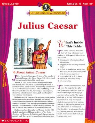 Cover of Julius Caesar (Unlocking Shakespeare, Grades 5 and up)