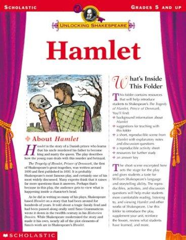 Cover of Hamlet (Unlocking Shakespeare, Grades 5 and up)