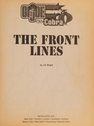 Cover of The Front Lines (G.I. Joe ~vs~Cobra) (A Real American Hero)