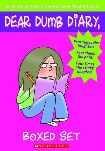 Cover of Dear Dumb Diary Box Set #1-4 (Dear Dumb Diary #1-4)