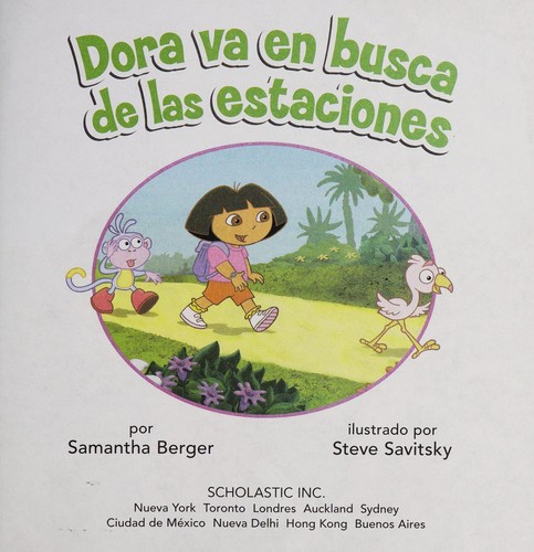 Cover of Dora va en busca de las estaciones