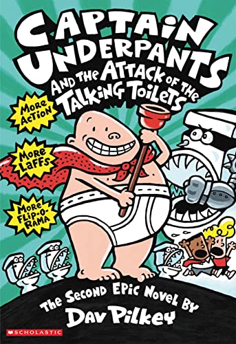 Cover of Captain Underpants and the Attack of the Talking Toilets
