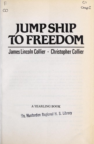 Cover of Jump Ship to Freedom