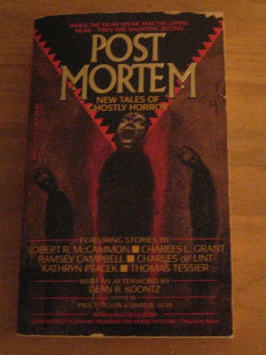 Cover of Post Mortem: New Tales of Ghostly Horror