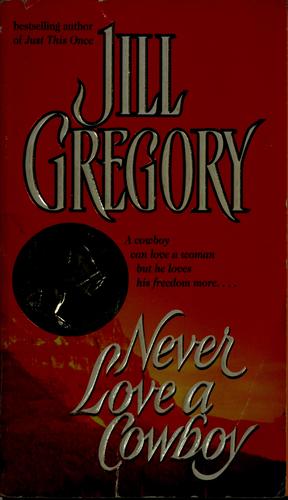 Cover of Never love a cowboy