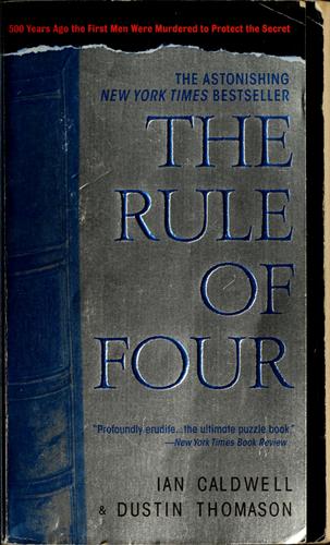 Cover of The Rule of Four