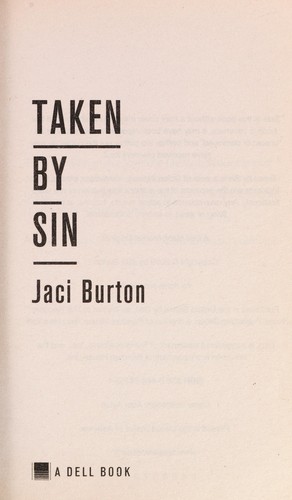 Cover of Taken by sin