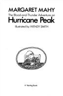Cover of The Blood-and-Thunder Adventure on Hurricane Peak