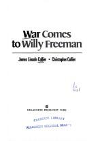 Cover of War Comes to Willy Freeman