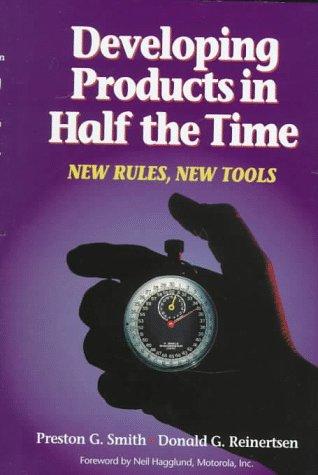 Cover of Developing products in half the time