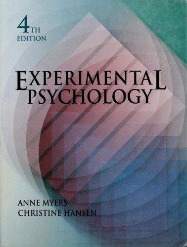 Cover of Experimental psychology