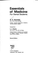Cover of Essentials of medicine for dental students