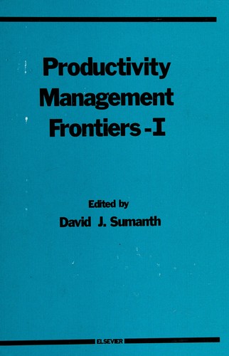 Cover of Productivity Management Frontiers