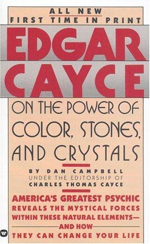 Cover of Edgar Cayce on the power of color, stones, and crystals