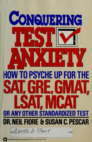 Cover of Conquering test anxiety